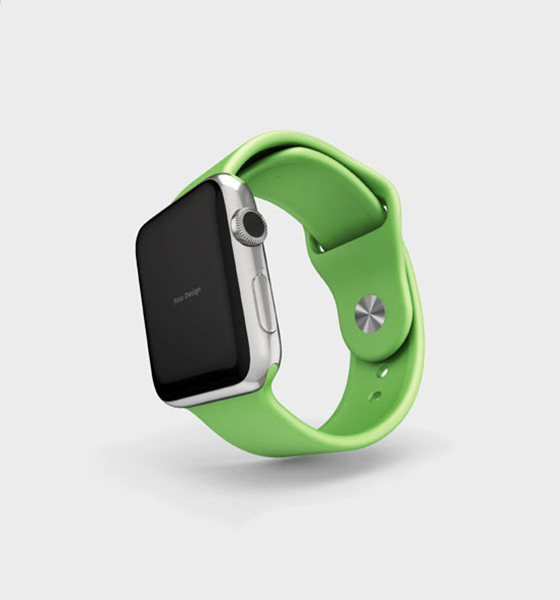 Green Smart Watch
